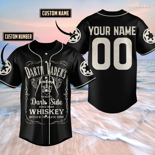 Personalized Darth Vader Baseball Jersey, Episode III Anniversary Shirt, Anakin Skywalker Shirt, Star Wars 2025 Jersey Shirt