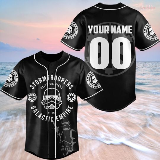 Personalized Stormtroopers Baseball Jersey, Episode III Anniversary Shirt, Revenge Of The Sith 20th Shirt, Star Wars 2025 Jersey Shirt