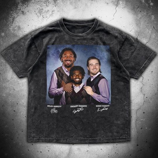 Shedeur Sanders Kenny Pickett Myles Garrett Football T-Shirt, Cleveland Step Brothers Tee, Funny Football Gift Unisex