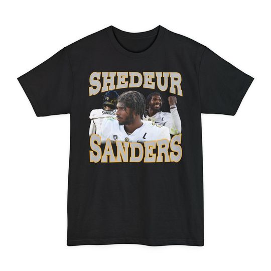 Shedeur Sanders Inspired Unisex Big and Tall T-Shirt - Stylish Casual Wear