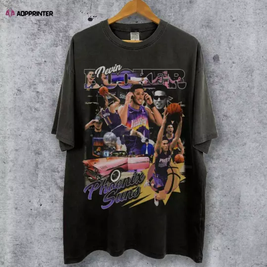 Vintage Devin Booker Basketball T-Shirt - Classic 90s Graphic Tee Unisex