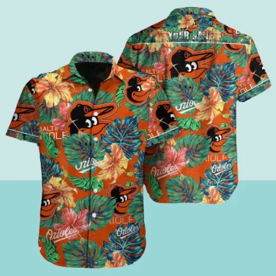 Baltimore Orioles Hawaiian Shirt