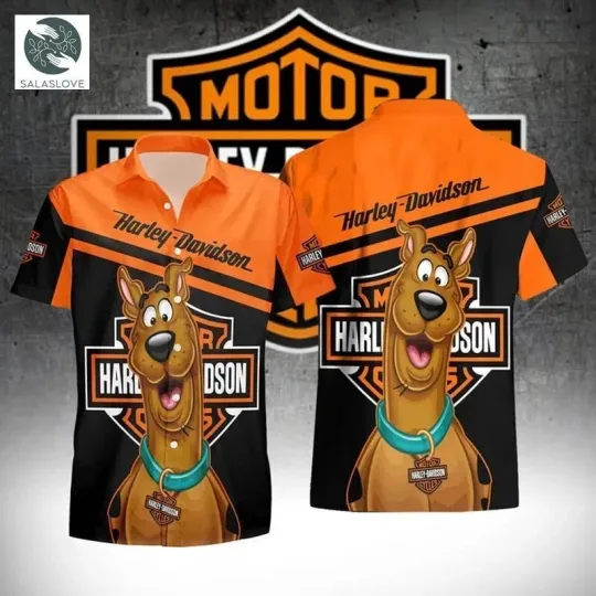 Hawaiian Shirt Haarleyy Davidson Scooby Doo Hawaii Shirt