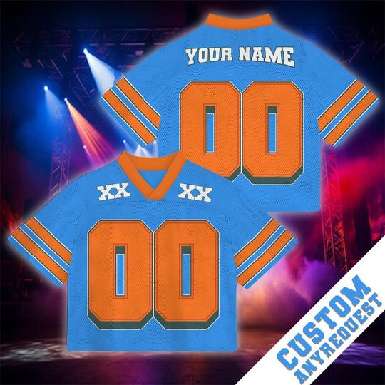 Chris Brown Breezy Bowl Personalized Light Blue Star Crop Baseball Jersey, Custom Name Number Concert Gameday Croptop Jersey Gift, Concert Wear Jersey