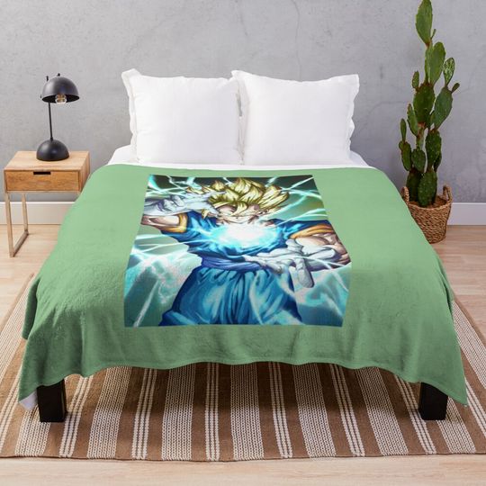 DRAGON BALL  t-shirt  Throw Blanket, Gift for Fan, for All Age