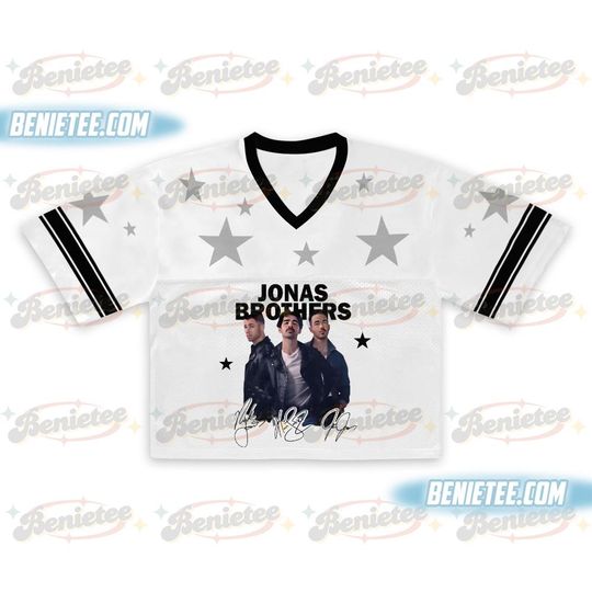 Jonas Brothers Croptop Baseball Jersey, Retro Jonas Brothers Tour Shirt