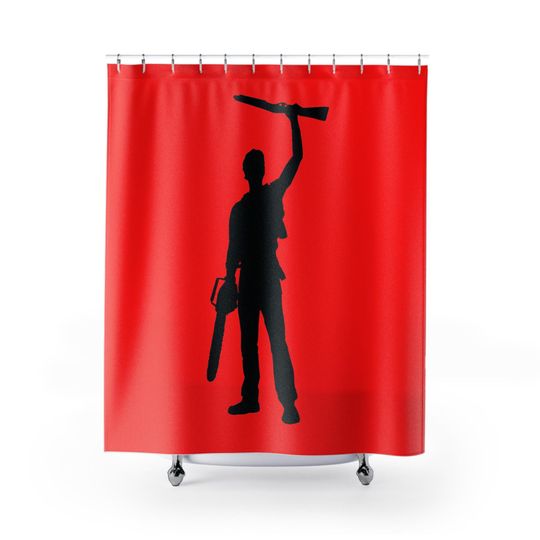 Evil Dead Shower Curtain Home Bathroom Decor