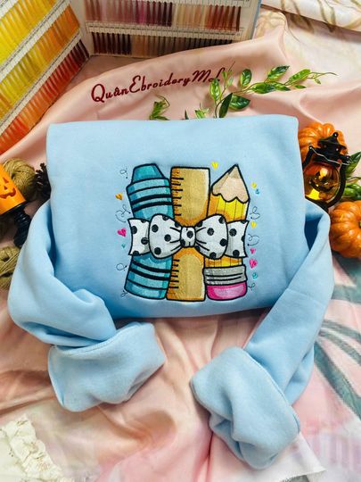 Stars Hallow Embroidered Sweatshirt, Stars Hollow Connecticut Sweatshirt, Fall Embroidered Sweatshirt, Halloween Shirt,Trending Shirt EH235