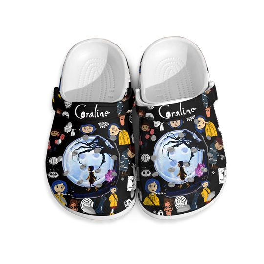 Coraline Movie Clogs Shoes Comfortable For Men Women