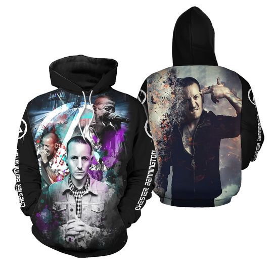 3d hoodie  Chester Bennington Legends Never Die Hoodie  shirt US size