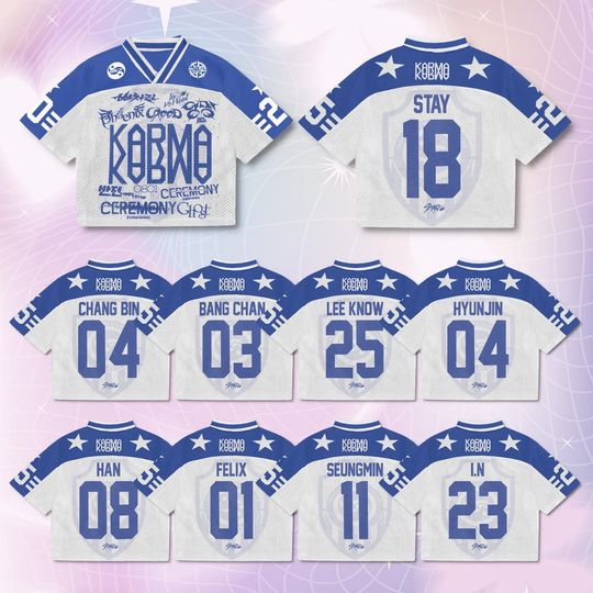 Stray Kids Karma Sport Comeback jersey, Stray Kids Domiate World Tour 2025 shirt,Karma Album Concert Music Jersey Fan