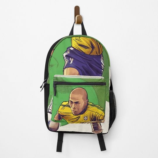 Wallpaper Ronaldo Nazario Backpack, Gift for Fan