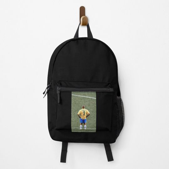 Illustration Ronaldo Luis Nazario de Lima Backpack, Gift for Fan