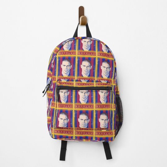 Ronaldo FCB Backpack, Gift for Fan