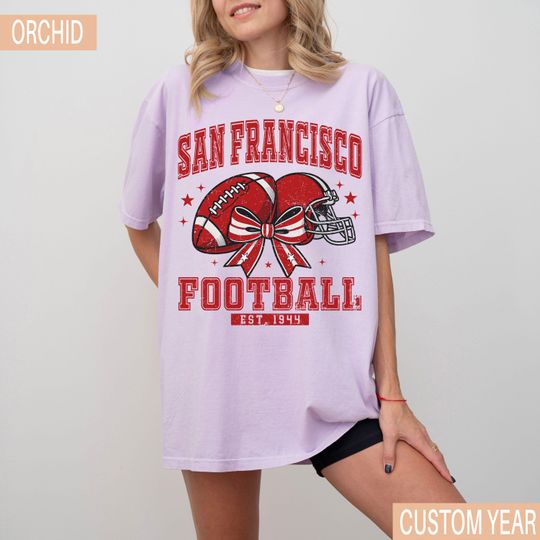Vintage San Francisco Football T-Shirt, Retro San Francisco Game Day Shirt,Football Fan Gift,San Francisco Sports