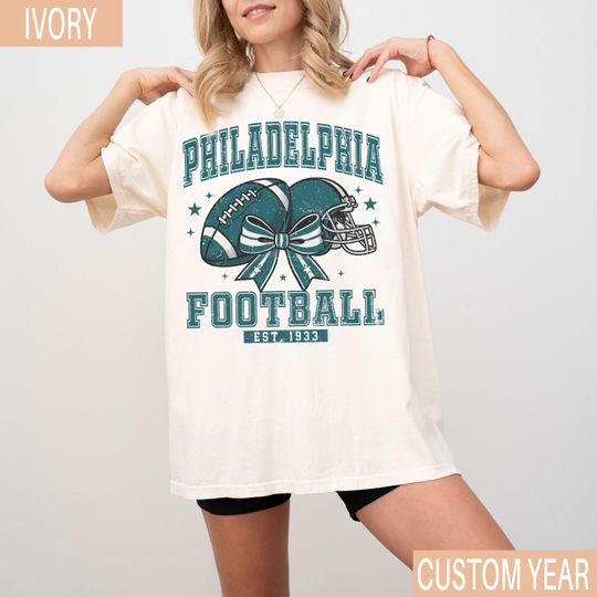 Vintage Philadelphia Football T-Shirt,Retro Philadelphia Game Day Shirt,Football Fan Gift, Philadelphia Sports Tee