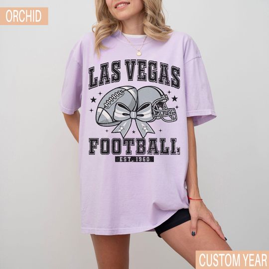 Vintage Las Vegas Football T-Shirt, Retro Las Vegas Game Day Shirt, Football Fan Gift, Las Vegas Sports Tee