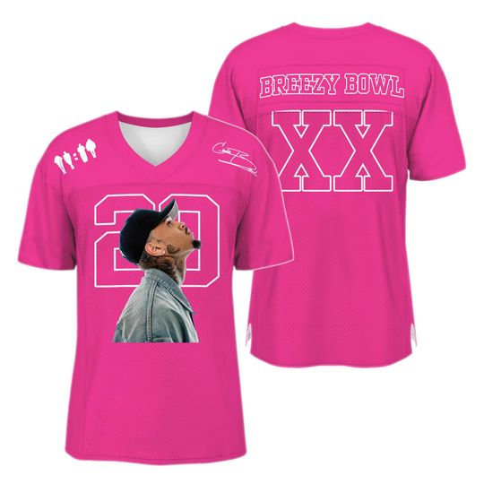 BREEZY BOWL Football Jersey, Custom Color Football Jersey