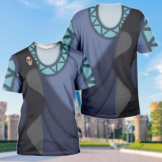 Hades Costume 3d Tshirt, Disney Hercules Villain Cosplay Sweatshirt