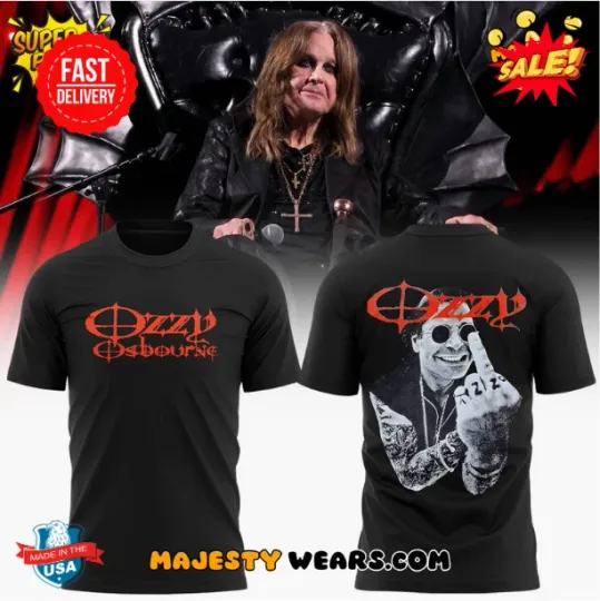 Ozzy Osbourne Limited Edition 2025 3D T-shirt