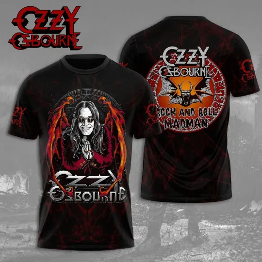 Black Sabbath x Ozzy Osbourne 3D T-Shirt