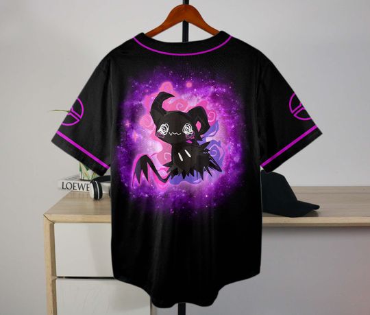 Mimikyu Baseball Jersey | Cute Kawaii Anime | Funny Baseball Gift