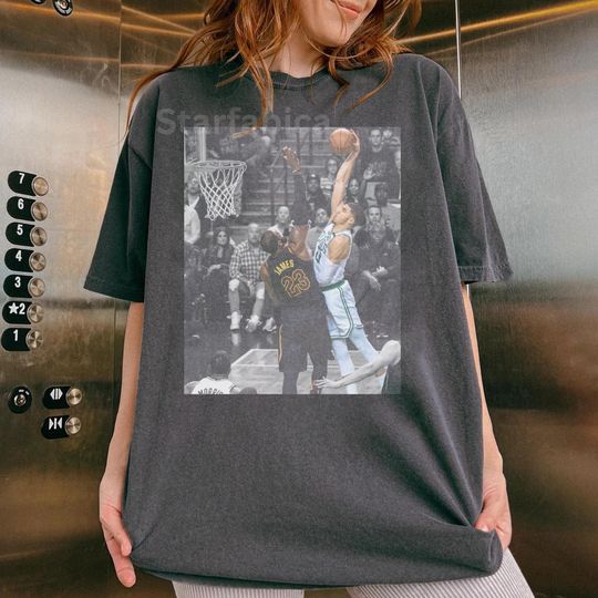 Vintage Jayson Tatum x LeBron James Shirt, Gift for fan