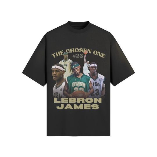 LeBron James High School Shirt, Classic 90s Graphic Tee, Gift for fan