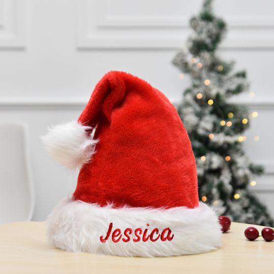 Christmas Hat Personalised,Santa hat,Family Santa hat,Christmas Gift for the Family,Gift for Him, Gift for Her