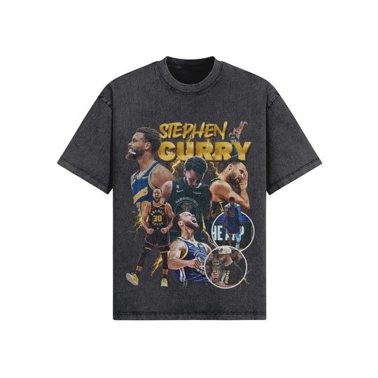 STEPHEN CURRY Shirt, Basketball Shirt, Classic 90s Graphic T