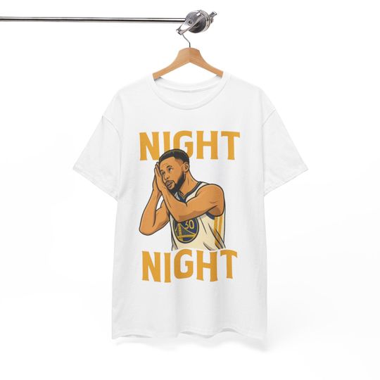 Stephen Curry 'Night Night' Celebration Shirt, Vintage Basketball Graphic Tee, Gift for fan