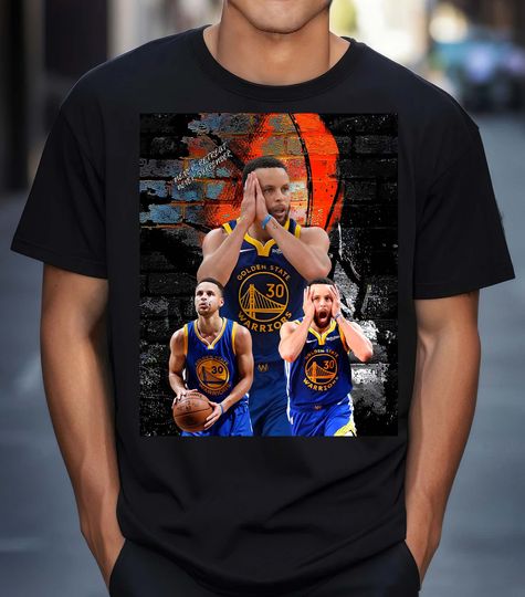Stephen Curry Vintage Shirt, Golden State Warriors Merch, Graphic Tee, Gift for fan