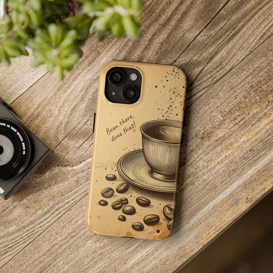 Vintage Tough Phone Cases, Coffee Phone Case, Coffee Lover Gift