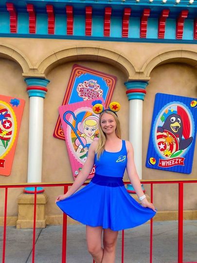 Embrace Extraterrestrial Style  Space Alien Skater Dress  Futuristic, Playful Look for Disneybounding, Cruise, Halloween & Theme Parks