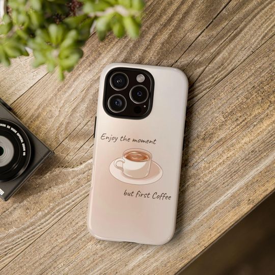 Cute Coffee Mug Phone Case, Aesthetic Cases for iPhone