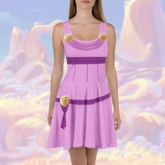 Meg dress Hercules womens Disney costume Megara Halloween cosplay