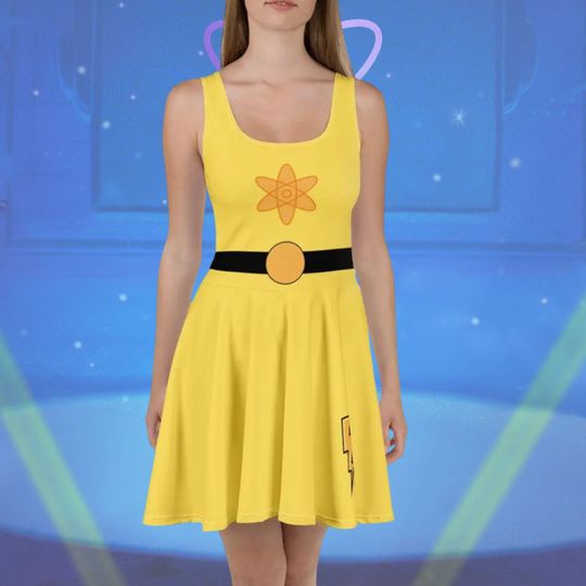 Powerline womens Dress Disney cosplay run Disney adult costume Goofy Movie