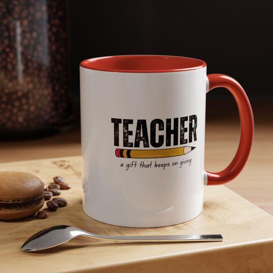 Teacher Coffee Mug - Perfect Gift for Educators, Teacher Appreciation, Back to School, Classroom Decor, birthday, mother, father, teacher