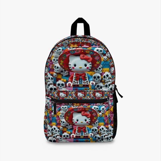 Los Angelez Made x Hello Kitty Backpack, Fun School Bag Backpack , Cute Travel Backpack