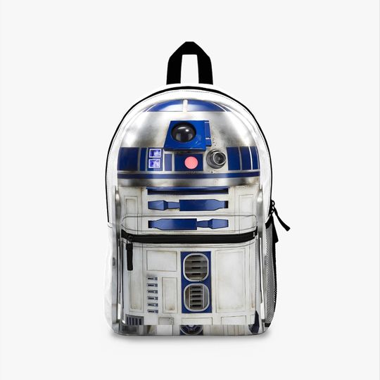 R2-D2 Backpack, Star Wars Inspired School Bag, Sci-Fi Themed Backpack