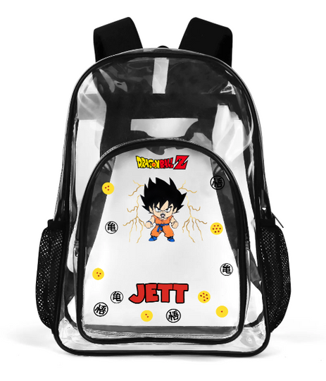 Dragon Ball Z Transparent Backpack