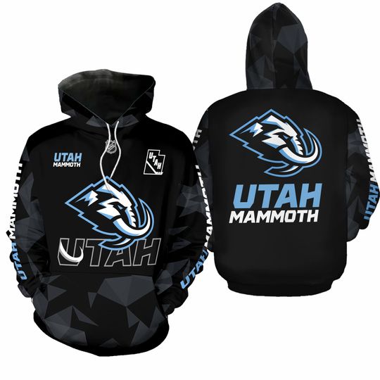 Utah Mammoth Future Special Limited Edition 3D Hoodie Poly