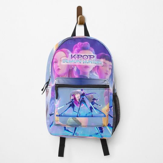 kpop demon hunters sticker Backpack