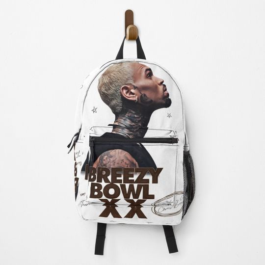Chris brown tour Backpack