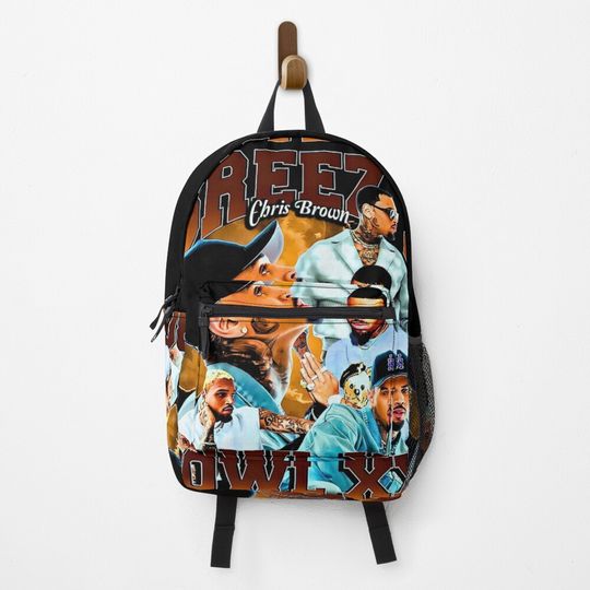 Chris brown tour Backpack