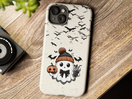 Halloween Phone Case, Cute Fall Case, Spooky Season, Gift For Halloween