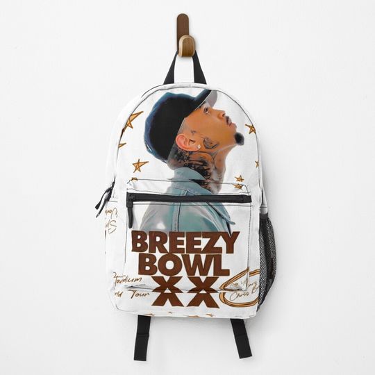Chris brown tour Backpack