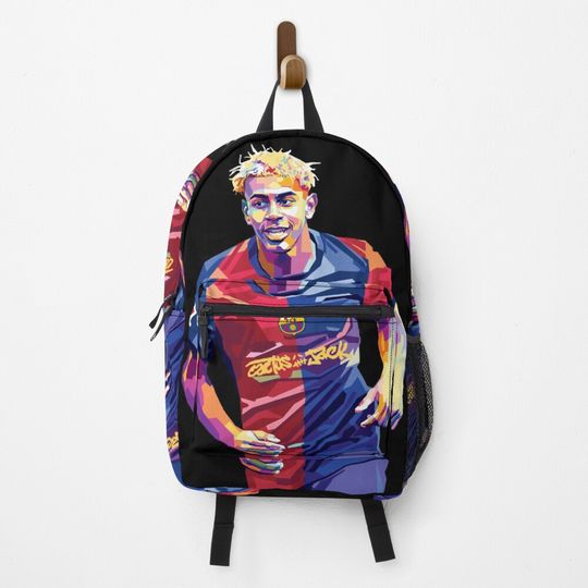 Lamine Yamal WPAP Pop Art Backpack