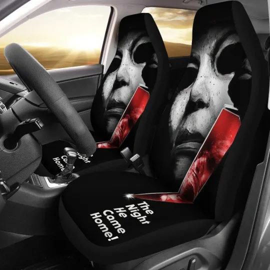 Michael Myers Car Seat Covers The Night He Came Home Bloody Knife