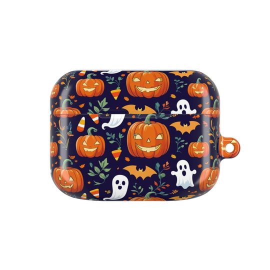 Halloween Pumpkin AirPod Cases, Cute Fall Accessories, Trick or Treat Gift, Spooky Style